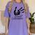 School Counselor t Shirt School Teacher Graduation Idea Women's Comfort Colors T-Shirt Violet