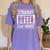 Second Grade Graduation Shirt Straight Outta 2nd Grade Women's Comfort Colors T-Shirt Violet
