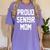 SEN19R Mom Shirt Senior Grad 2019 Graduation Party T-Shirt Women's Comfort Colors T-Shirt Violet