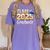 Senior 2025 Class Of 2025 Senior Graduate 2025 Graduation Women's Comfort Colors T-Shirt Violet Senior 2025 Class Of 2025 Senior Graduate 2025 Graduation Women's Comfort Colors T-Shirt Violet