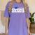Senior 2025 Class Of 2025 Seniors Graduation 2025 Senior 25 Women's Comfort Colors T-Shirt Violet