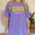 Senior 2025 Graduation Class Of 2025 Senior Men Women Women's Comfort Colors T-Shirt Violet