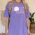 Senior 2025 Volleyball Mom High School Graduation Outfit Pro Women's Comfort Colors T-Shirt Violet