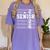 Senior 2026 Class Of 2026 Back To School Graduation Students Women's Comfort Colors T-Shirt Violet