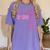 Senior 2026 Class Of 2026 Coquette Bow Graduation 2026 Women's Comfort Colors T-Shirt Violet