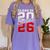 Senior 2026 Class Of 2026 Graduation 2026 Senior 26 Graduate Women's Comfort Colors T-Shirt Violet