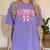 Senior 2026 Coquette Pink Bow Class Of 2026 Graduation Girls Women's Comfort Colors T-Shirt Violet