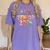 Senior 2026 Groovy Retro Grad Class Of 2026 Graduation Kids Women's Comfort Colors T-Shirt Violet