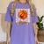 Senior Basketball Mom 2026 Basketball Graduation Women's Comfort Colors T-Shirt Violet