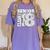 Senior Class Of 2018 T Shirt High School Graduation Women's Comfort Colors T-Shirt Violet