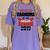 Senior Class Of 2019 Tshirt Graduation Awesome Grandma Women's Comfort Colors T-Shirt Violet