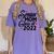 Senior Class Of 2022 School Graduation Mom Women's Comfort Colors T-Shirt Violet