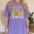Senior Class Of 2022 Sunflower Graduation Seniors 22 Women's Comfort Colors T-Shirt Violet