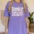 Senior Class Of 2026 Graduation 2026 Coquette Pink Bow Cute Women's Comfort Colors T-Shirt Violet