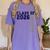 Senior Class Of 2026 Graduation Year High School & College Women's Comfort Colors T-Shirt Violet
