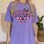 Senior Class Of 2027 Coquette Pink Bow Graduation 2027 Women Women's Comfort Colors T-Shirt Violet
