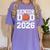 Senior Dad Class Of 2026 Cute Basketball Dad Graduation 2026 Women's Comfort Colors T-Shirt Violet