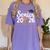 Senior Dancer 2026 Graduation Dance Senior 2026 Women's Comfort Colors T-Shirt Violet