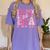 In My Senior Era Class Of 2026 Retro Senior 2026 Graduation Women's Comfort Colors T-Shirt Violet