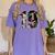 Senior Floral Class Of 2019 Shirt Graduation Idea Women's Comfort Colors T-Shirt Violet