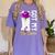 Senior Graduation 2020 Got My Dip-Llama Diploma Llama Pun Women's Comfort Colors T-Shirt Violet