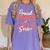 Senior Graduation Class Of 2023 Proud Mom Of 2023 Senior Women's Comfort Colors T-Shirt Violet