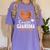 Senior Grandma Class Of 2026 Basketball Graduation Heart Women's Comfort Colors T-Shirt Violet