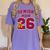 Senior Mom 2026 Proud Senior Mom Class Of 26 For Graduation Women's Comfort Colors T-Shirt Violet