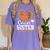Senior Sister Class Of 2026 Basketball Graduation Heart Women's Comfort Colors T-Shirt Violet