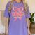 Senior Twenty Twenty-Six Coquette Graduation Class Of 2026 Women's Comfort Colors T-Shirt Violet