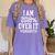 Senioritis Shirt For Seniors Graduation Class Of 2018 Women's Comfort Colors T-Shirt Violet