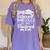She Believed She Could So She Mastered It Graduation 2023 Women's Comfort Colors T-Shirt Violet