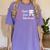 She Came She Saw She Mastered Graduation Women's Comfort Colors T-Shirt Violet