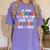 So Long 5th Grade Graduation Middle School Here I Come Kids Women's Comfort Colors T-Shirt Violet