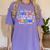 So Long 8th Grade 9th Grade Here I Come Graduation Cute Women's Comfort Colors T-Shirt Violet