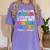 So Long Pre K Graduation Kindergarten Here I Come Kids 2024 Women's Comfort Colors T-Shirt Violet