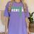 Soccer Senior Night Soccer Senior 2025 Graduation 14 Women's Comfort Colors T-Shirt Violet