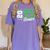 Soccer Senior Night Soccer Senior 2025 Graduation 44 Women's Comfort Colors T-Shirt Violet