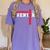 Soccer Senior Night Soccer Senior 2025 Graduation 5 Women's Comfort Colors T-Shirt Violet