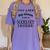 Sociology Degree Graduation Sociologist Bachelors 2025 Women's Comfort Colors T-Shirt Violet