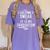 I Solemnly Swear That It's My Graduation Class Of 2024 Grad Women's Comfort Colors T-Shirt Violet