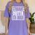 Straight Outta 5th Grade Graduation Motivational Women's Comfort Colors T-Shirt Violet