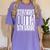 Straight Outta 5th Grade Shirt Graduation 2017 Women's Comfort Colors T-Shirt Violet