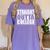 Straight Outta College Shirt College Graduation Shirt Women's Comfort Colors T-Shirt Violet