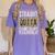 Straight Outta Cosmetology School Leopard Graduation Women's Comfort Colors T-Shirt Violet
