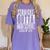 STRAIGHT OUTTA HIGH SCHOOL 2018 Graduation Grad Shirt Women's Comfort Colors T-Shirt Violet