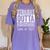 Straight Outta High School Graduation Class Of 2025 Grad Women's Comfort Colors T-Shirt Violet