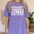 Straight Outta High School Graduation Kid Women's Comfort Colors T-Shirt Violet