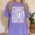 Straight Outta Nursing School Great Graduation Shirt Women's Comfort Colors T-Shirt Violet