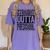 Straight Outta Preschool Shirt Boy Girl Graduation Women's Comfort Colors T-Shirt Violet
